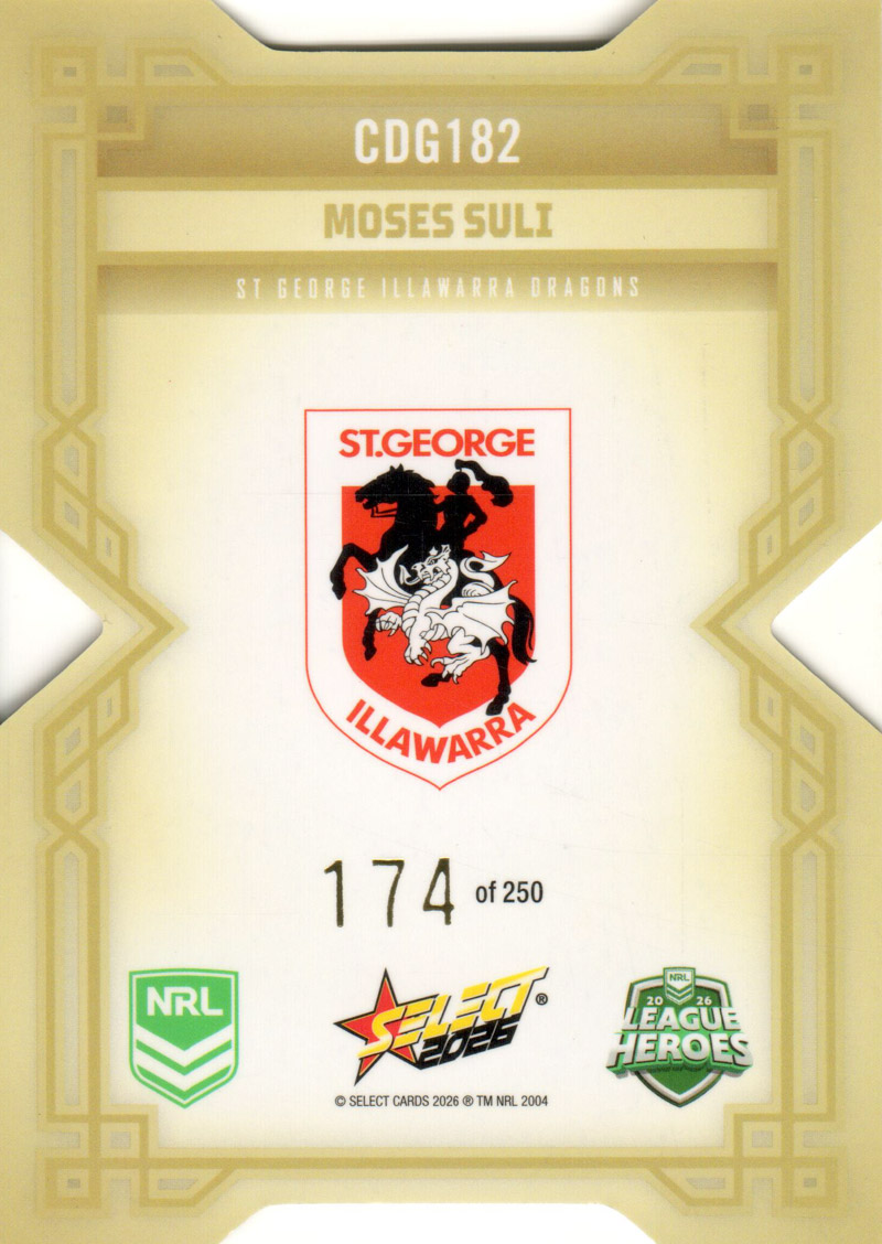 Moses Suli back
