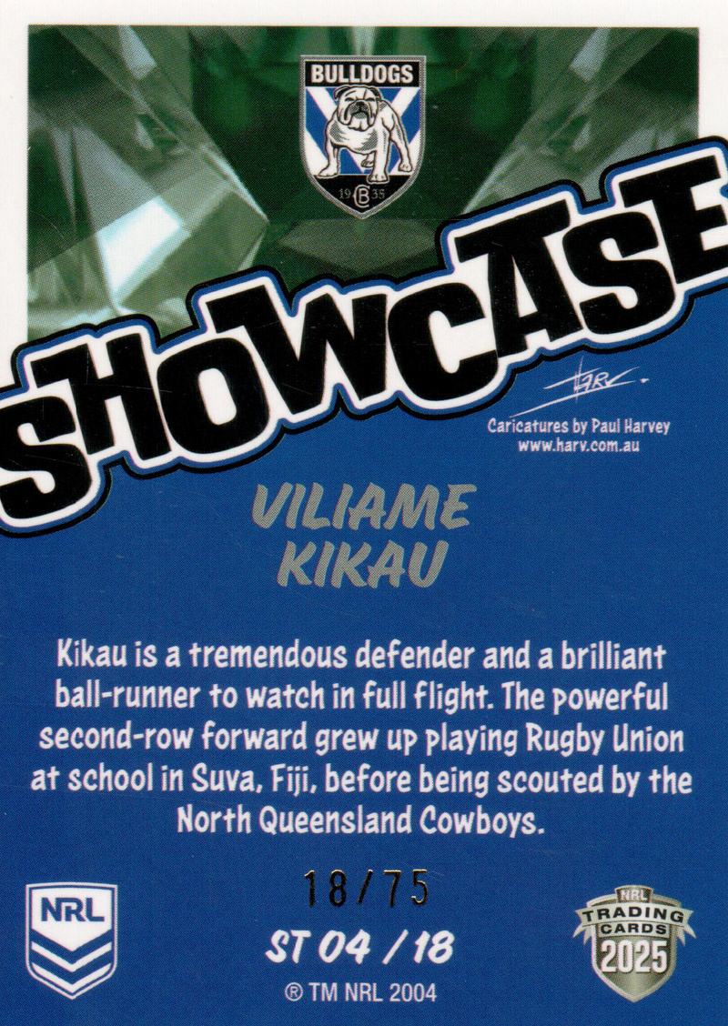 Viliame Kikau back