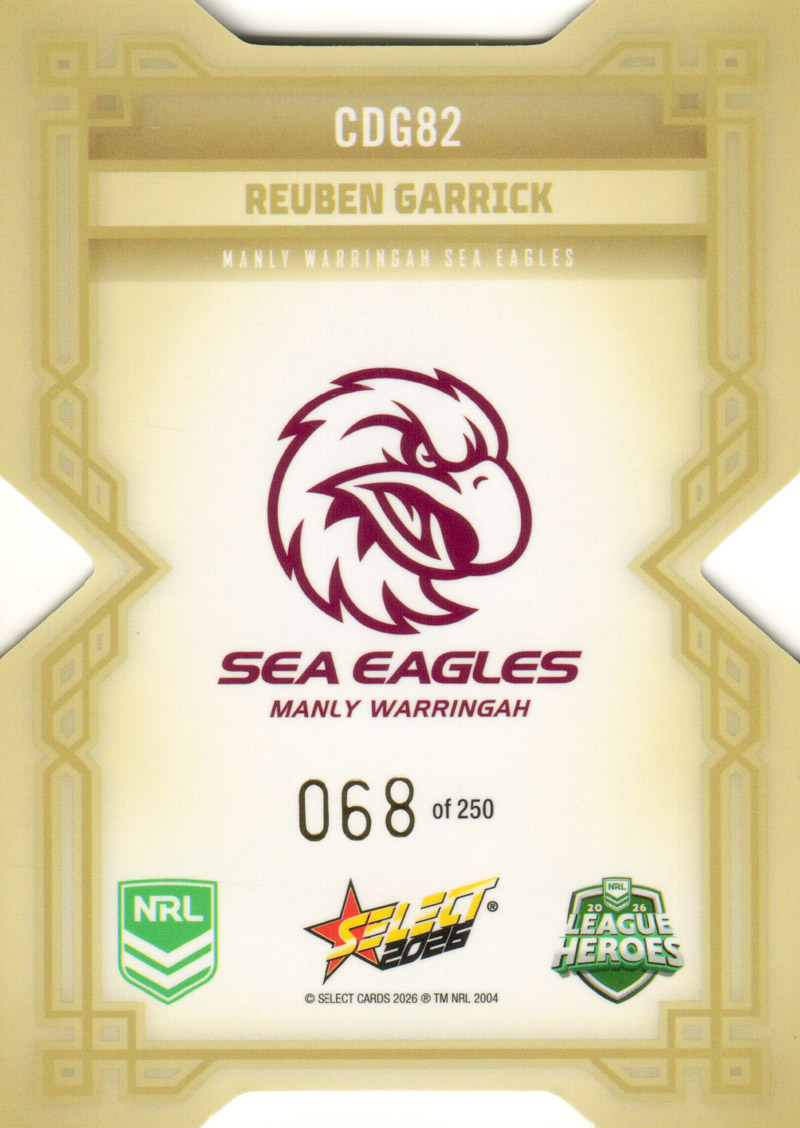 Reuben Garrick back