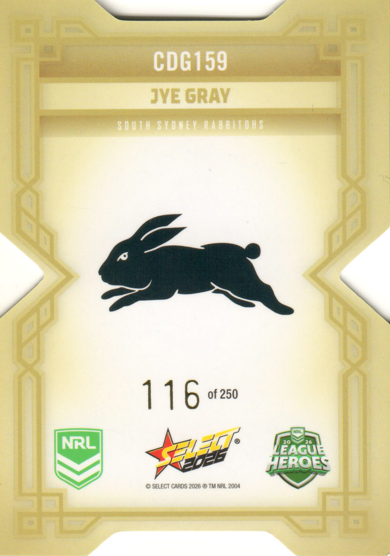 Jye Gray back