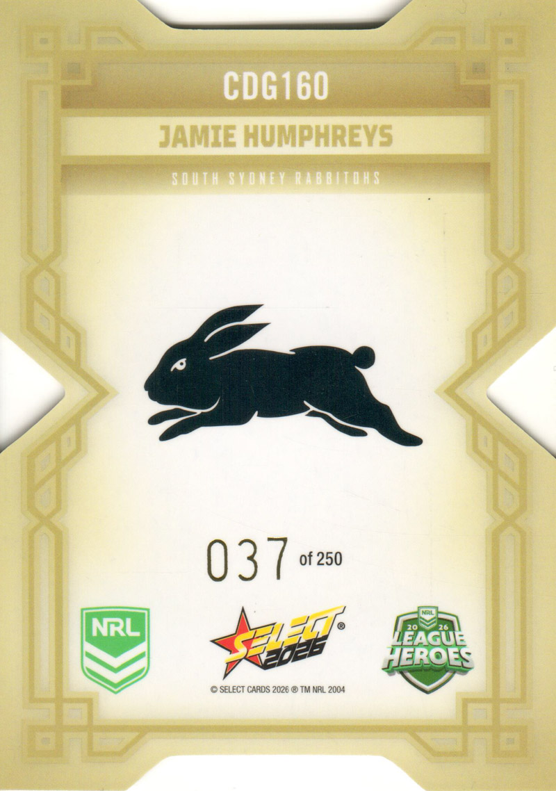 Jamie Humphreys back