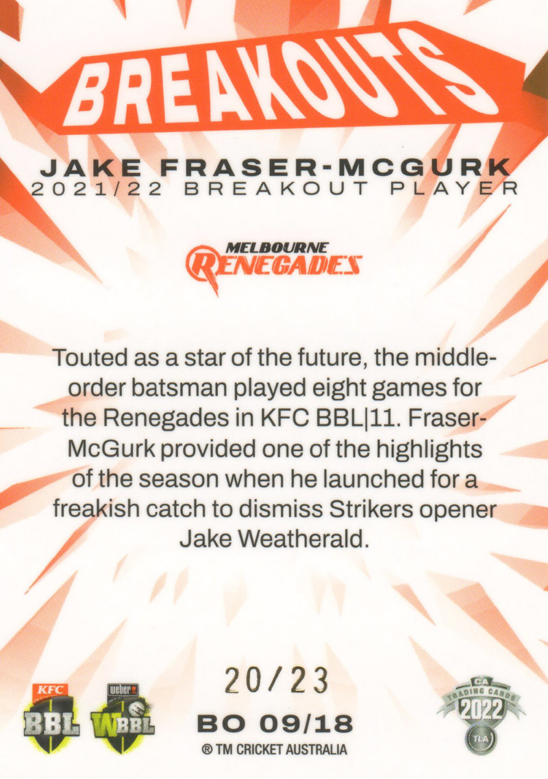 Jake Fraser-McGurk back