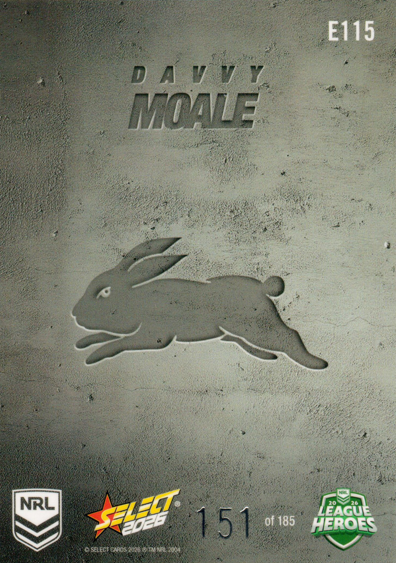 Davvy Moale back