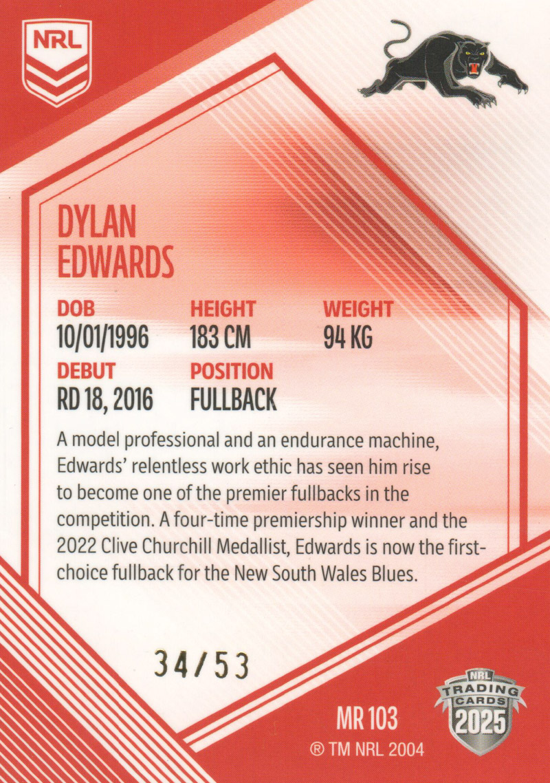 Dylan Edwards back