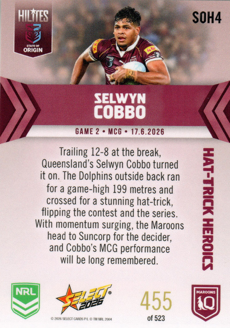 Selwyn Cobbo back