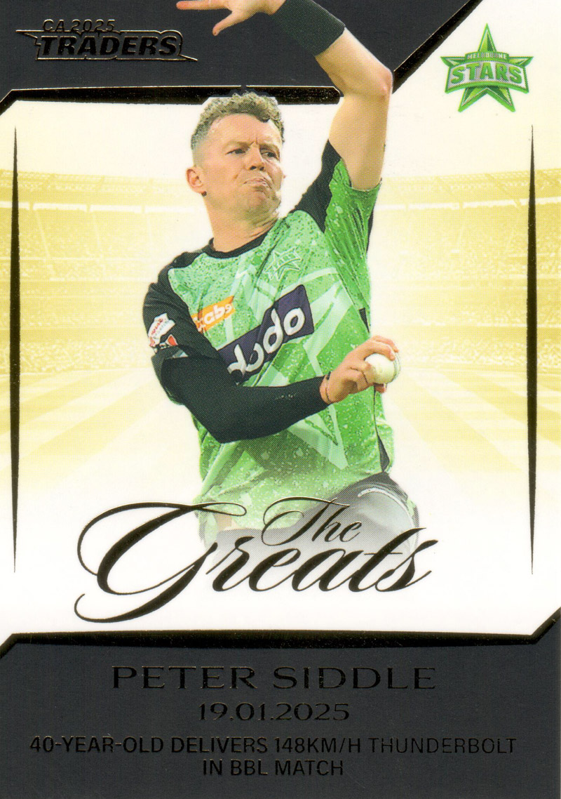 Peter Siddle – 19.01.2025