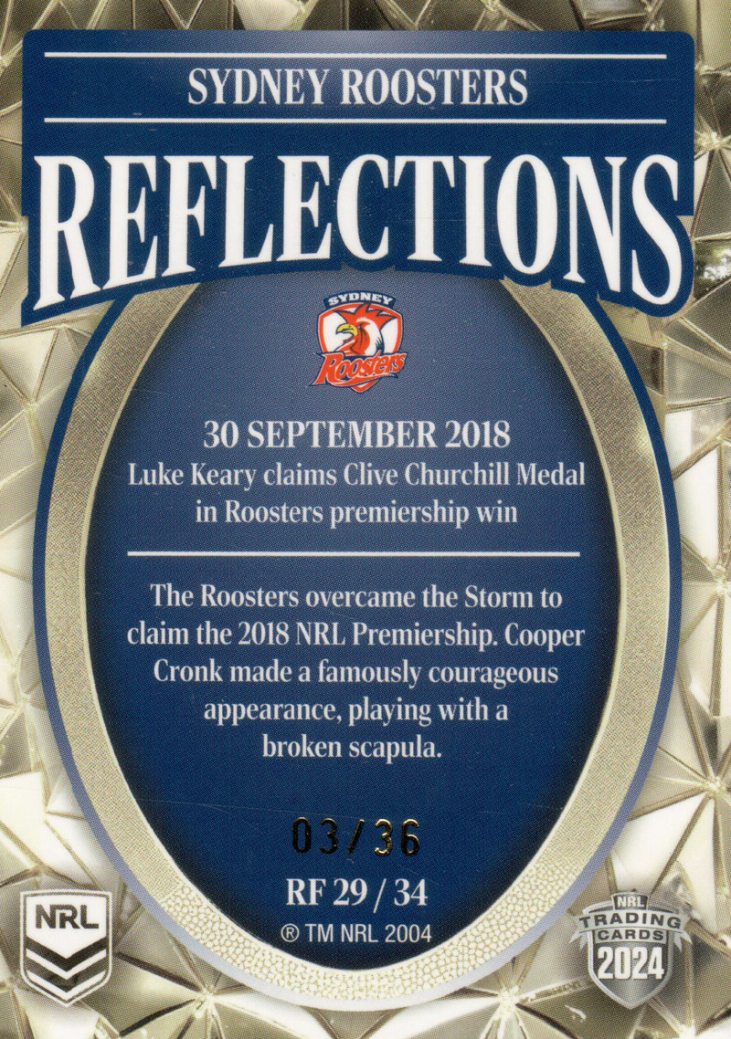 Luke Keary back