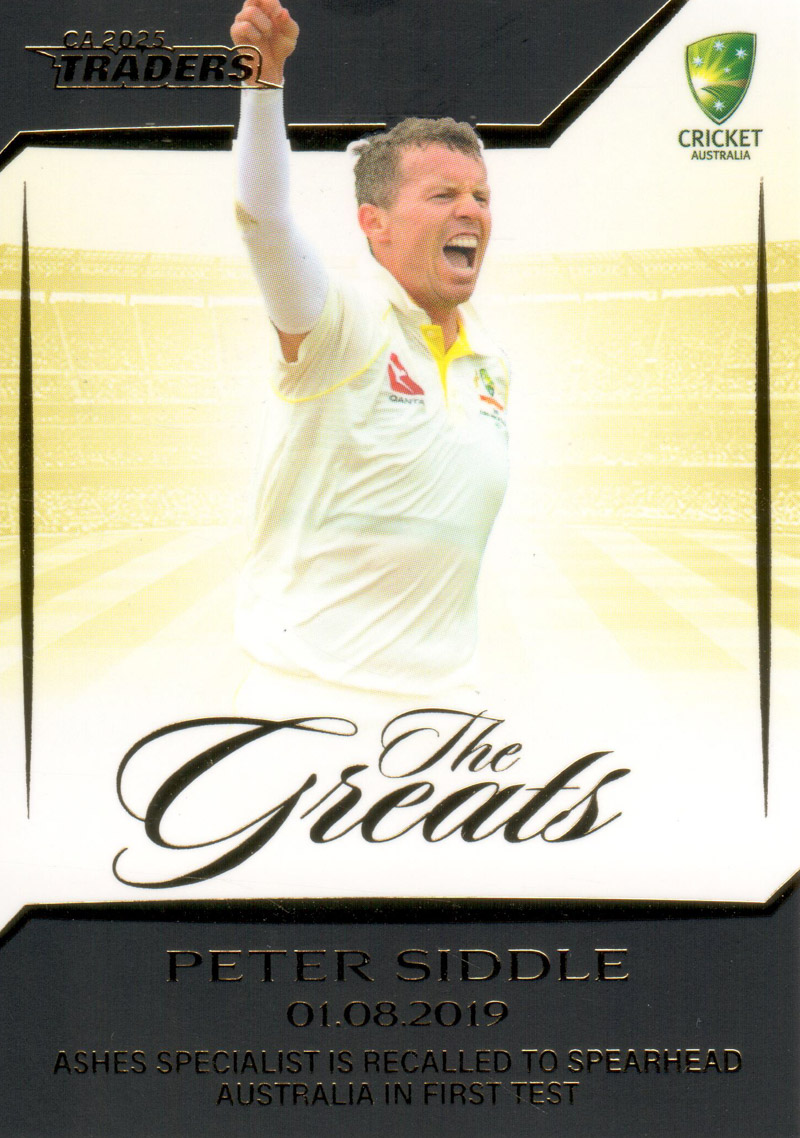 Peter Siddle – 01.08.2019