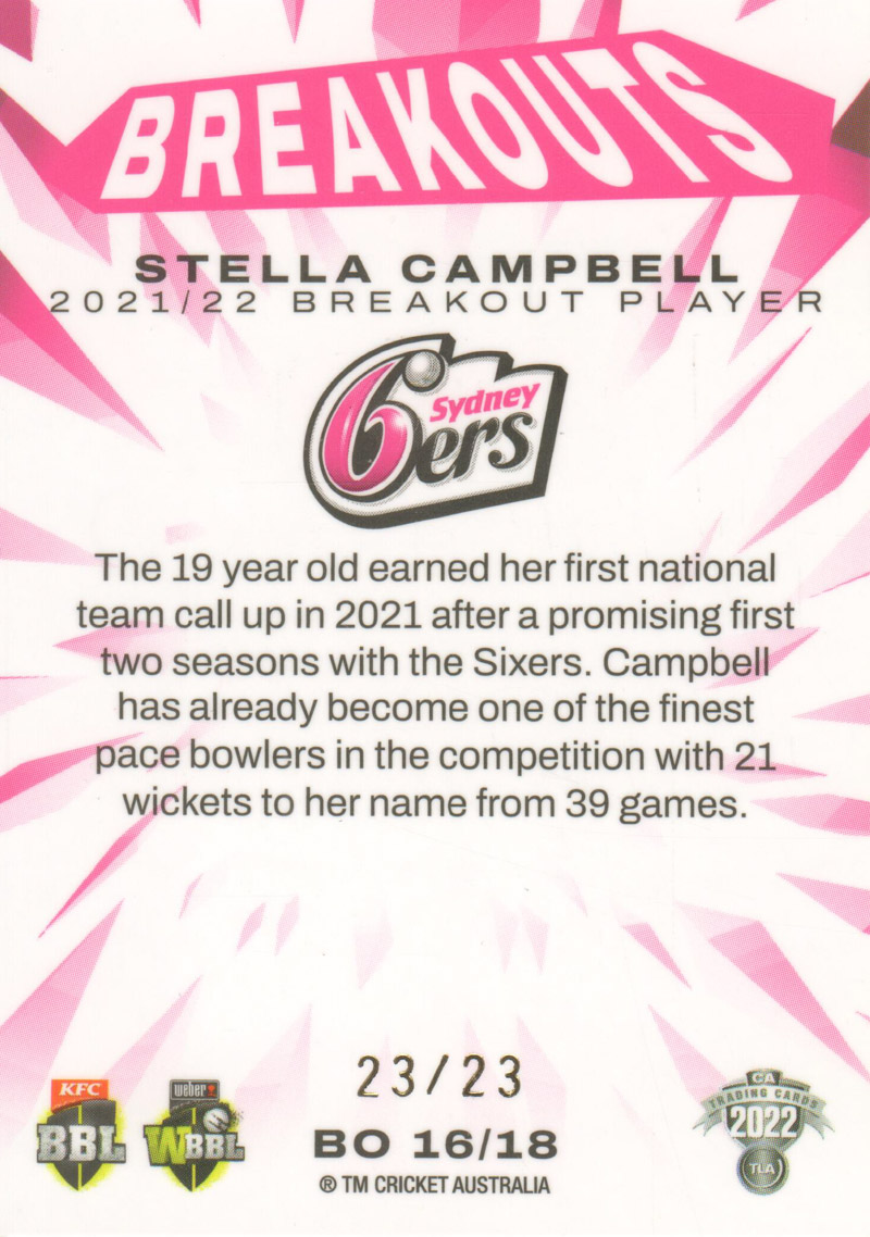 Stella Campbell back