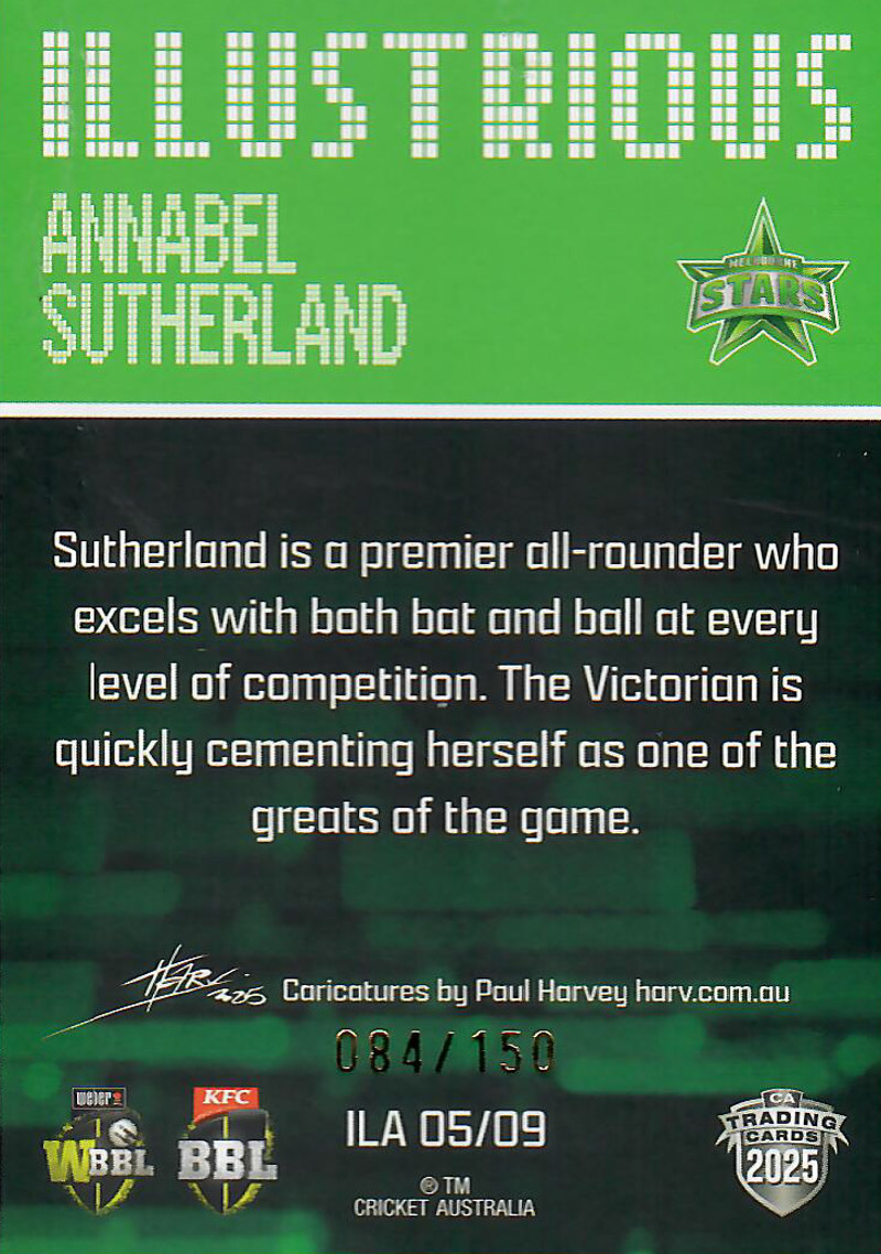 Annabel Sutherland back