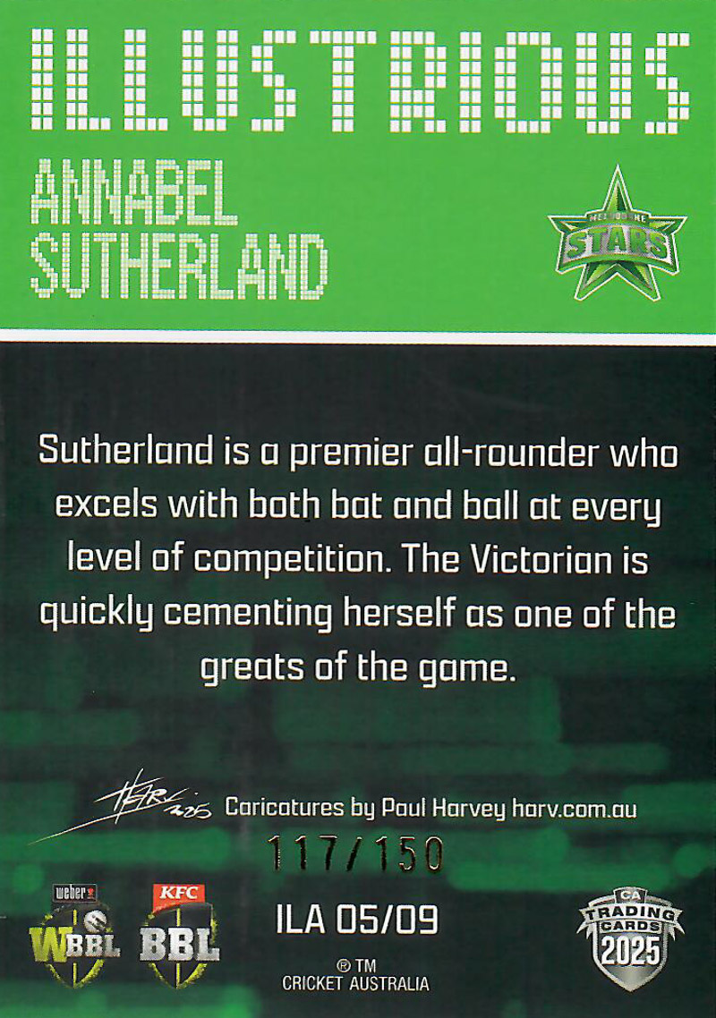 Annabel Sutherland back