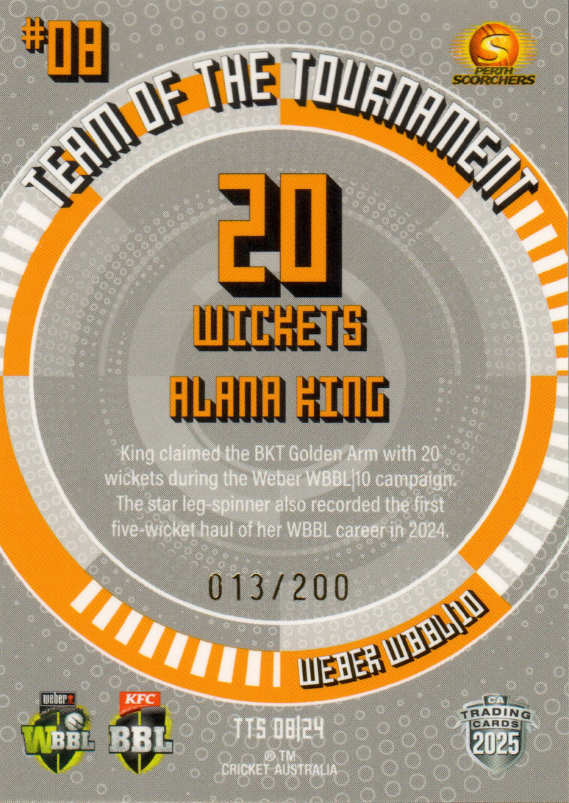 Alana King back