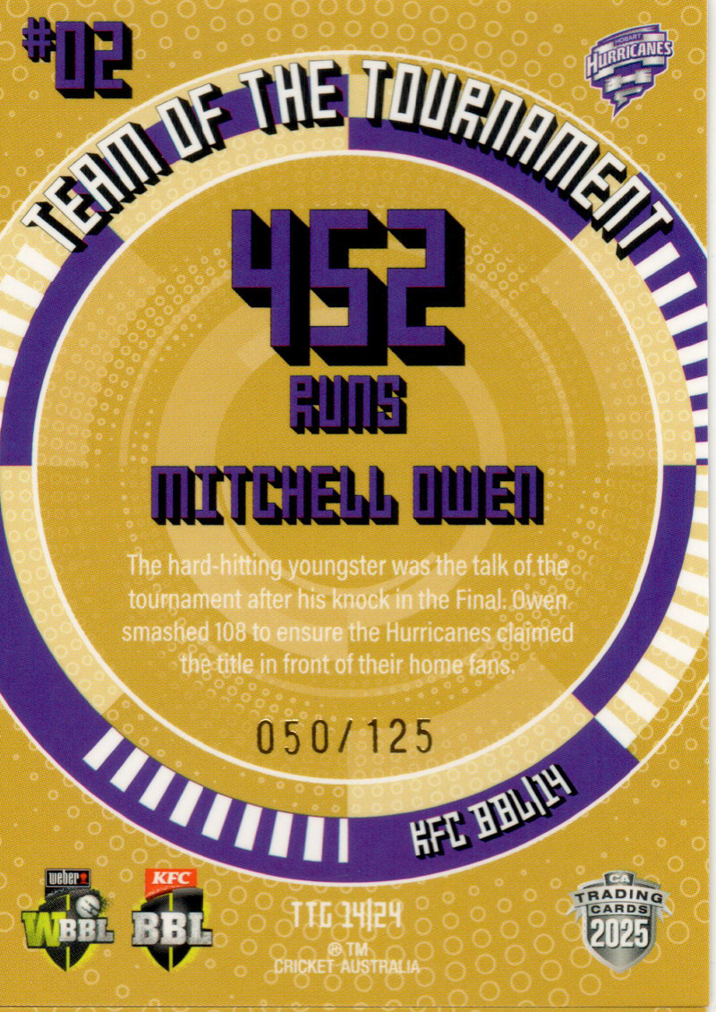 Mitchell Owen back