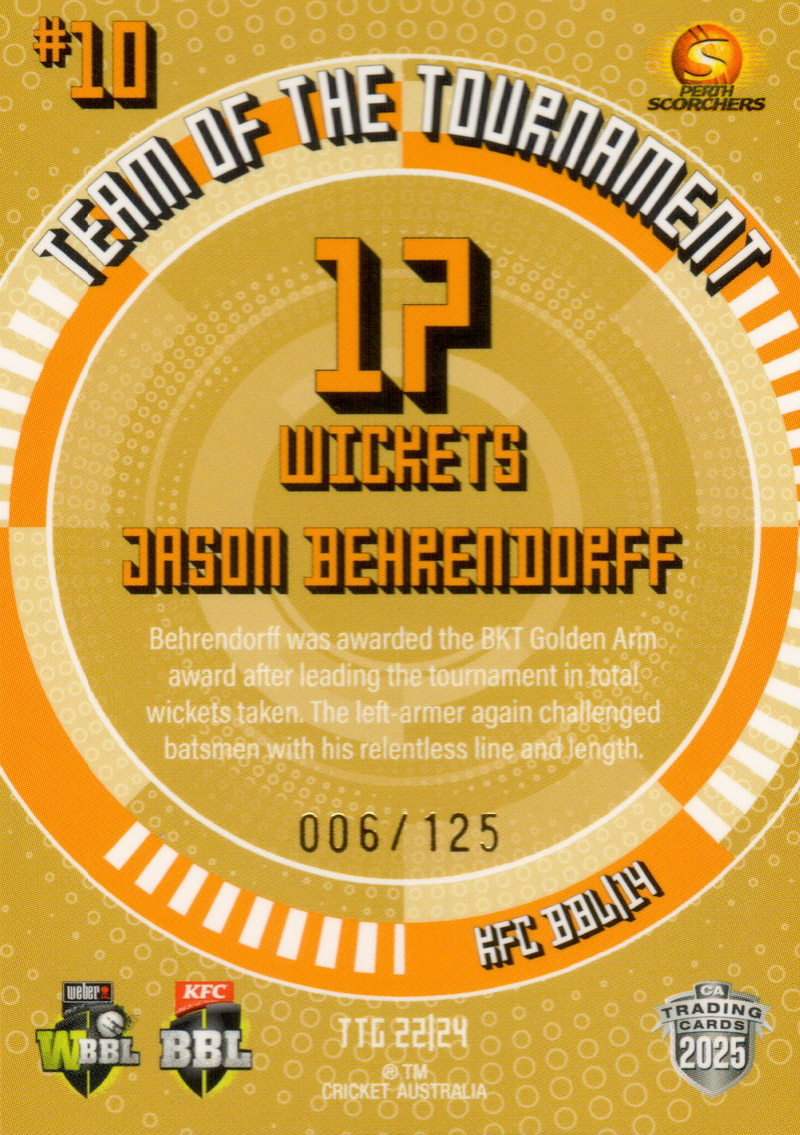 Jason Behrendorff back
