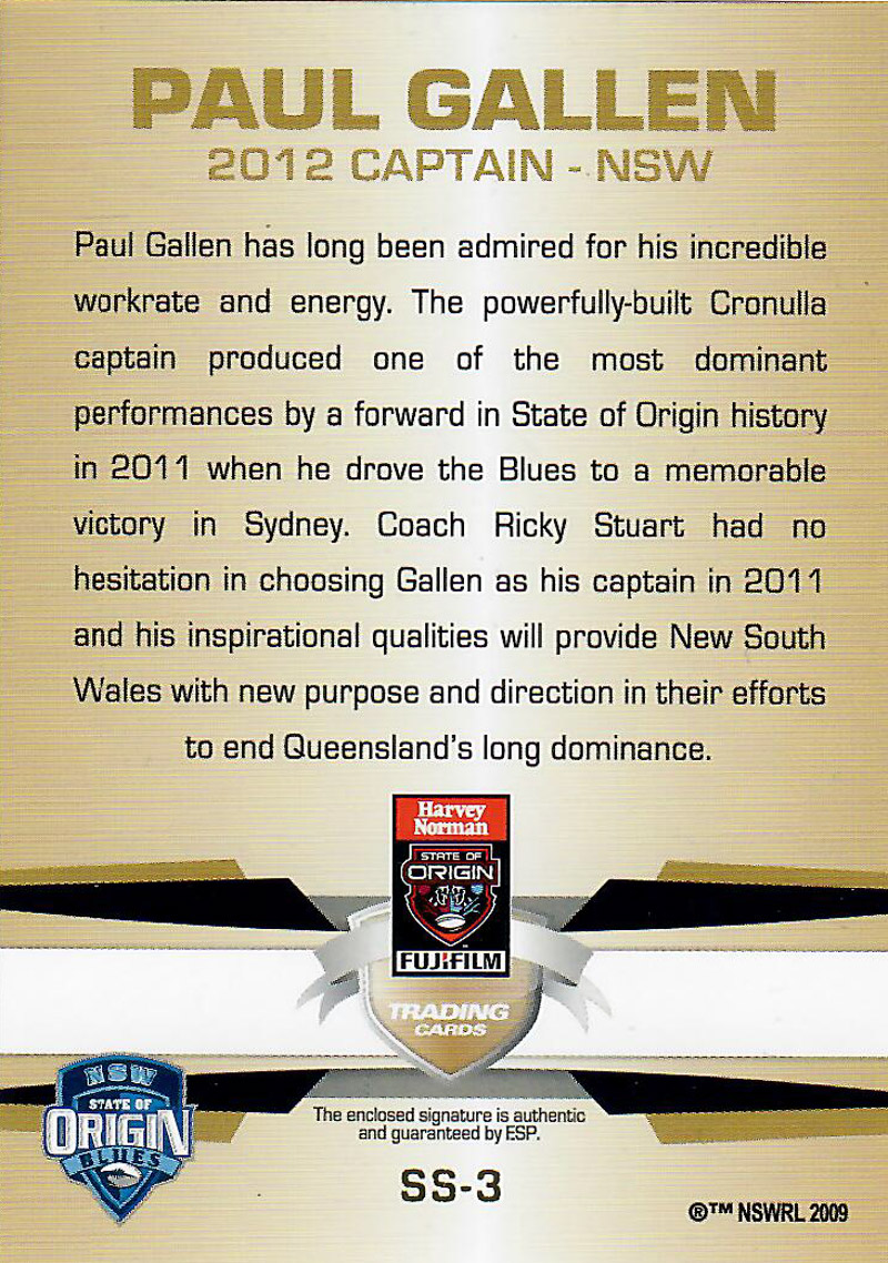 Paul Gallen back