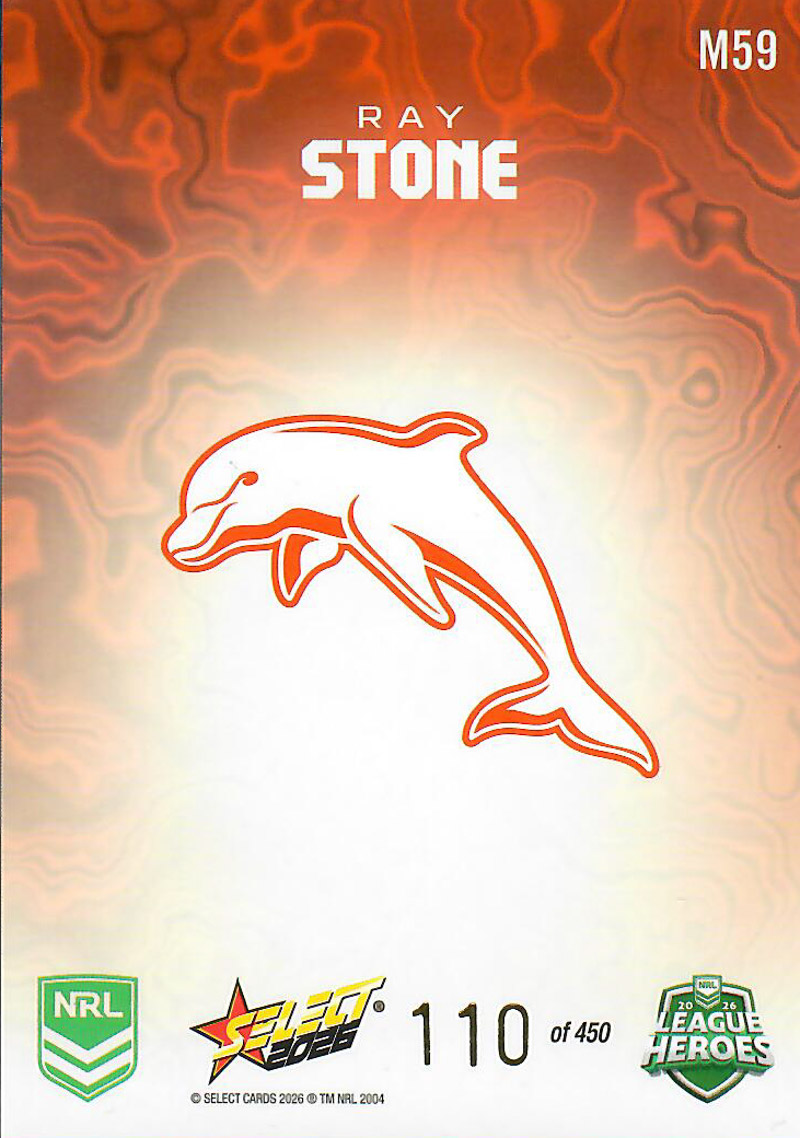 Ray Stone back