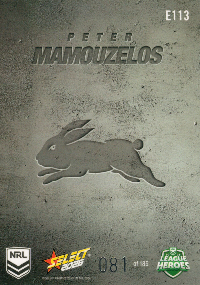 Peter Mamouzelos back