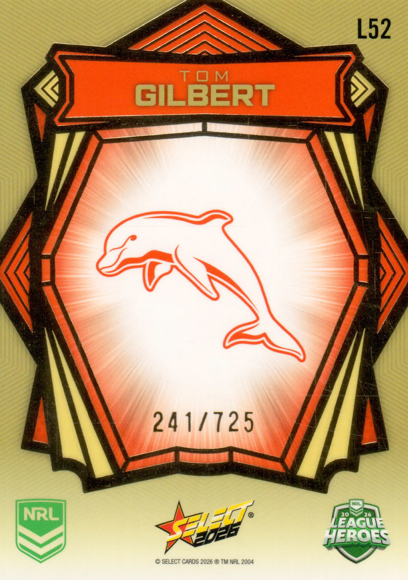 Tom Gilbert back