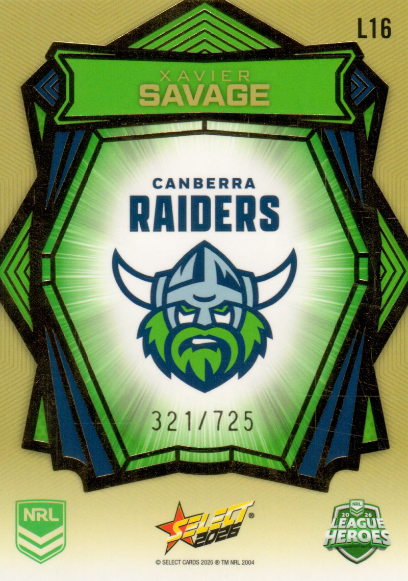 Xavier Savage back
