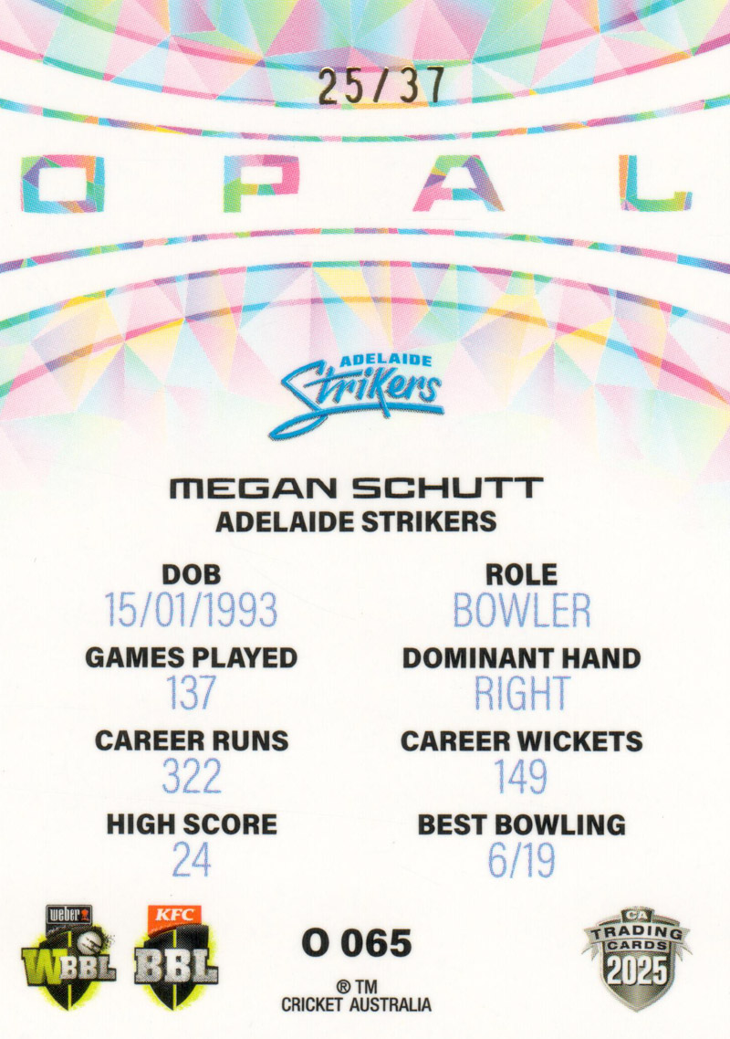 Megan Schutt back