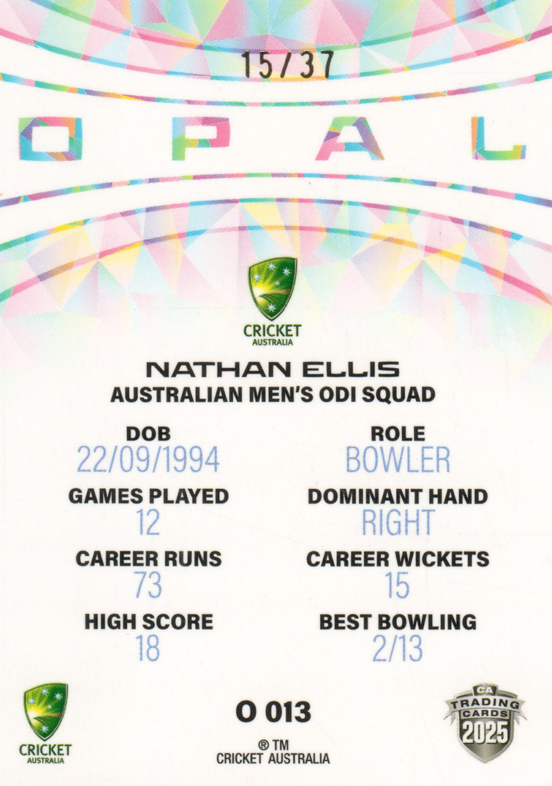 Nathan Ellis back