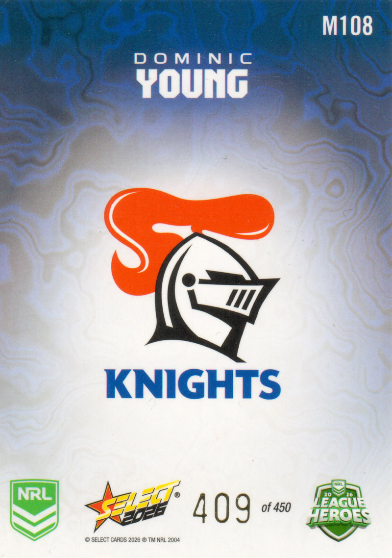 Dominic Young back