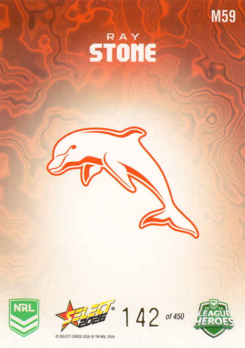 Ray Stone back