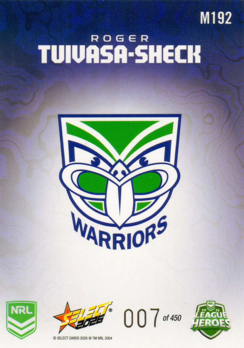 Roger Tuivasa-Sheck back