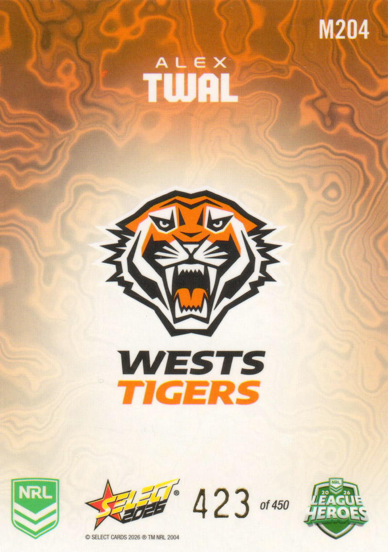 Alex Twal back