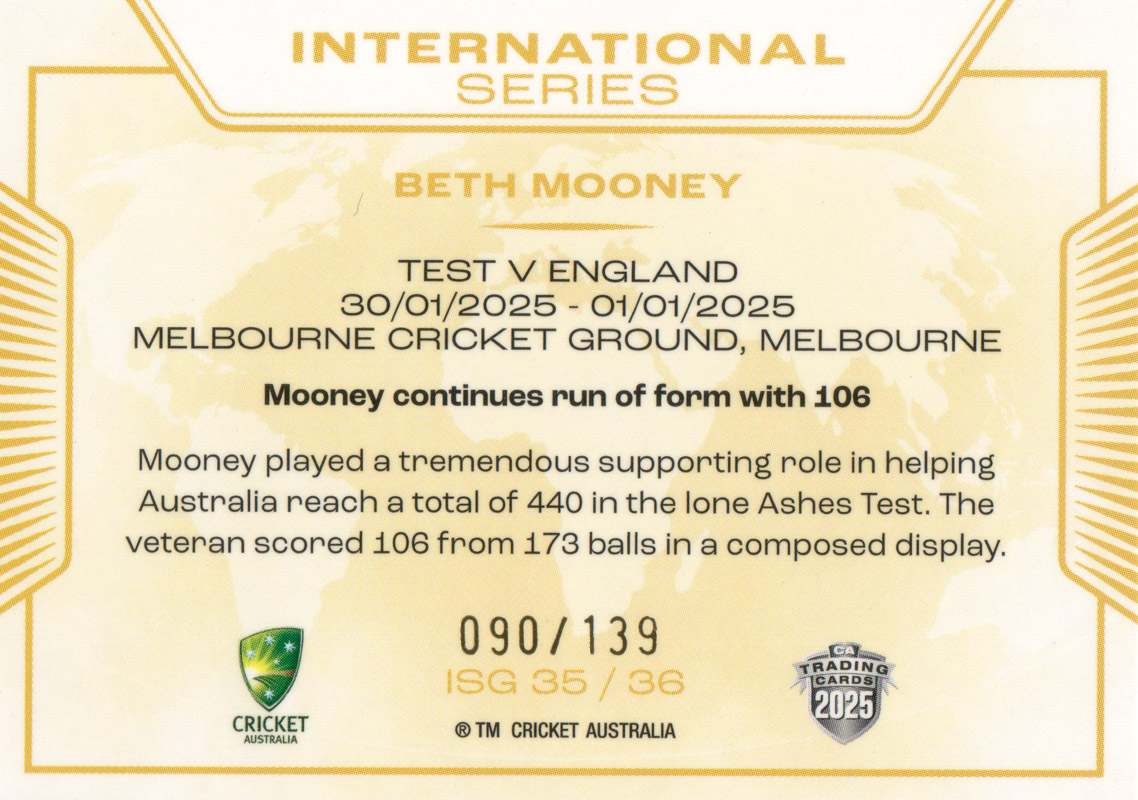 Beth Mooney back