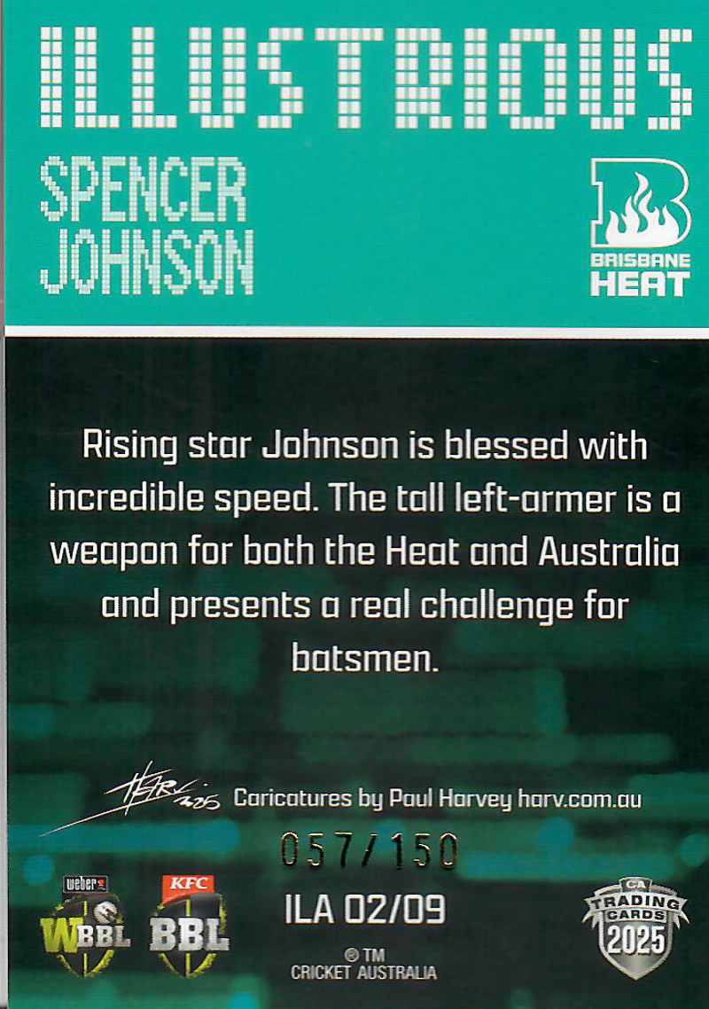 Spencer Johnson back