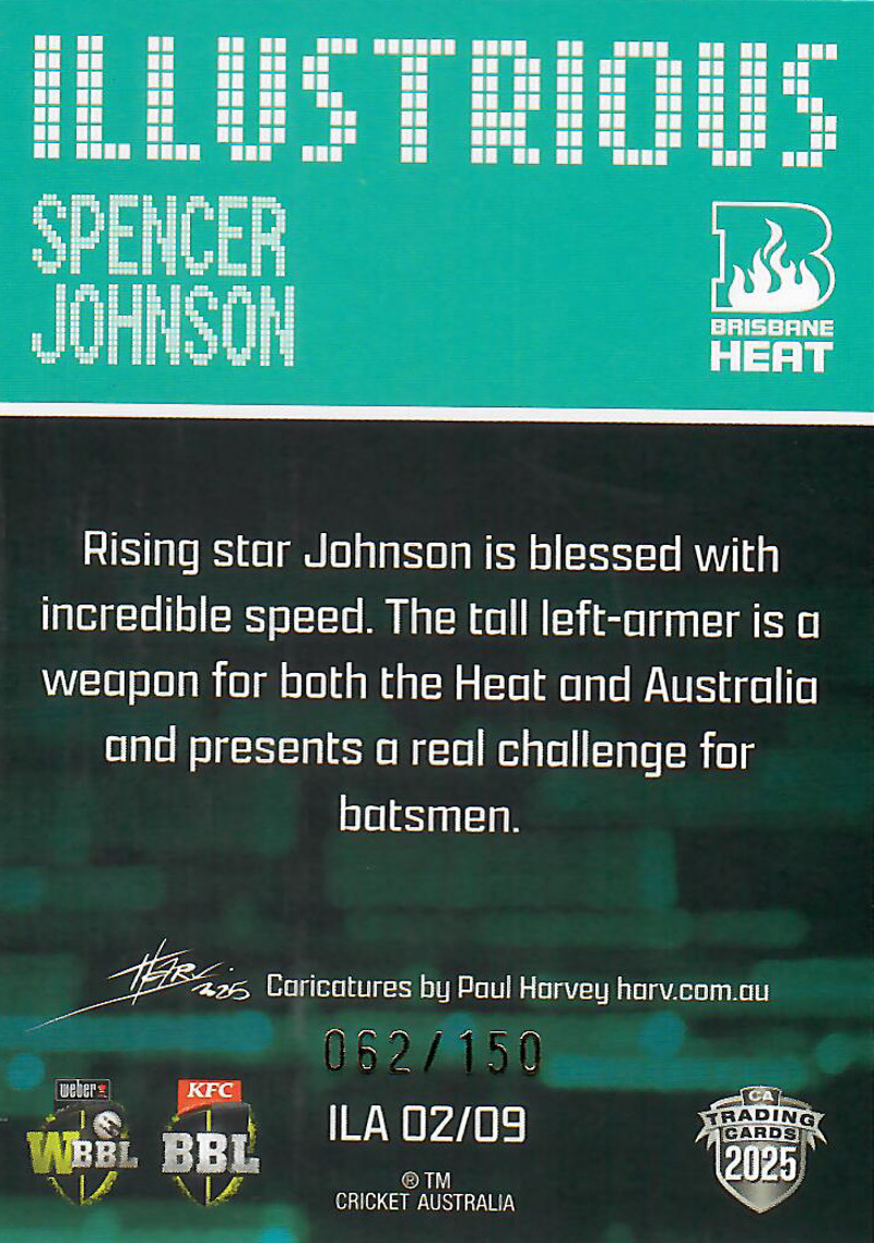 Spencer Johnson back