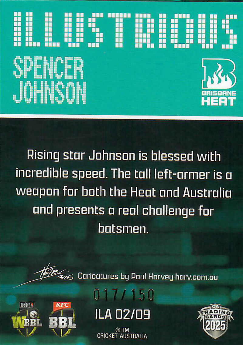 Spencer Johnson back