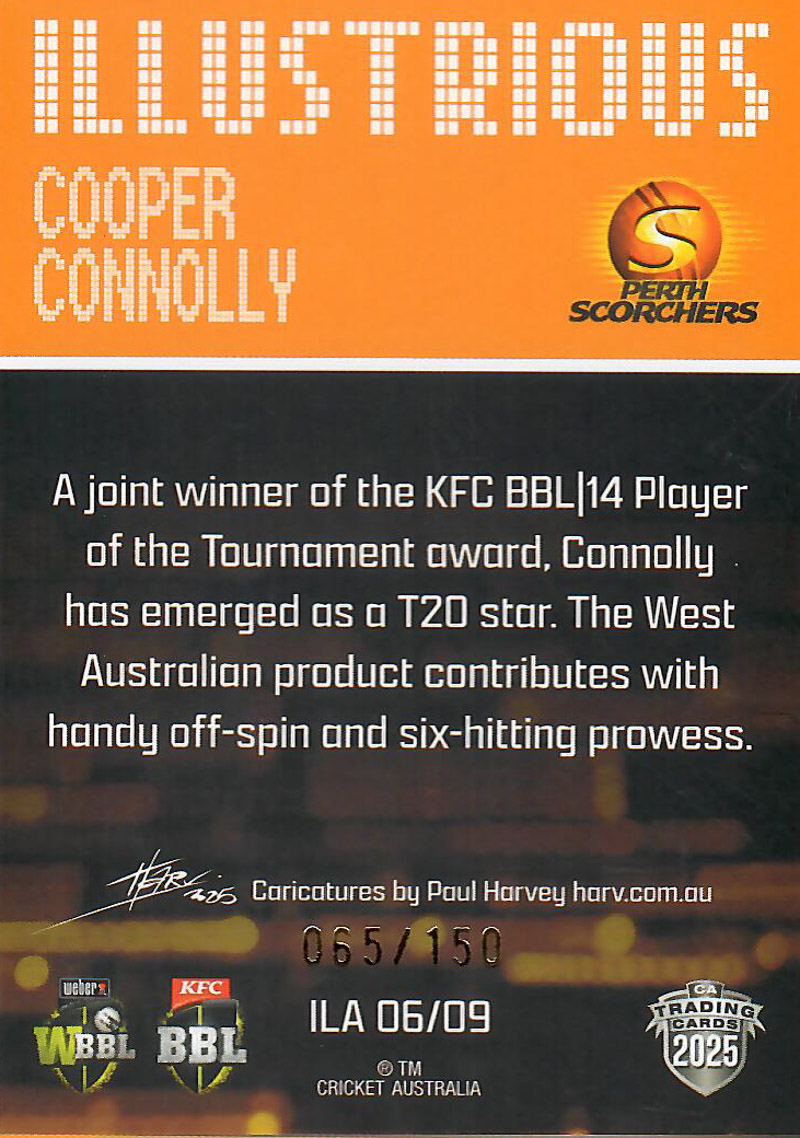 Cooper Connolly back