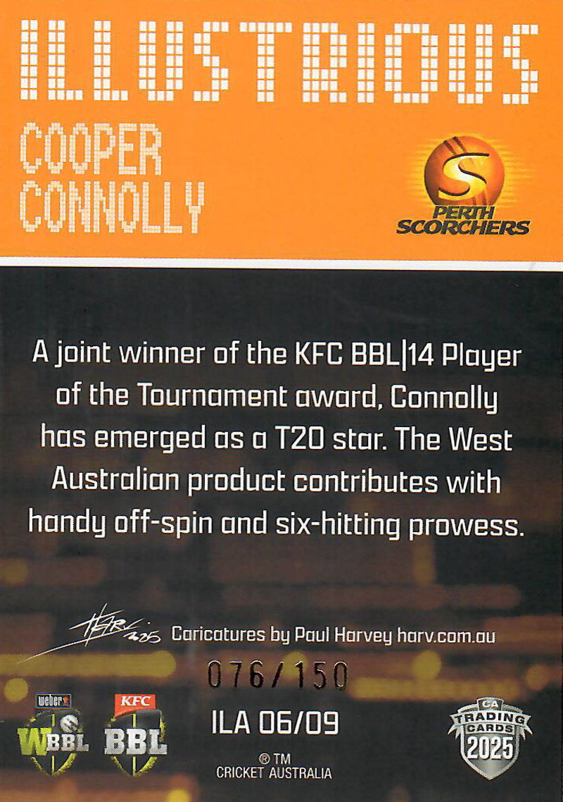 Cooper Connolly back