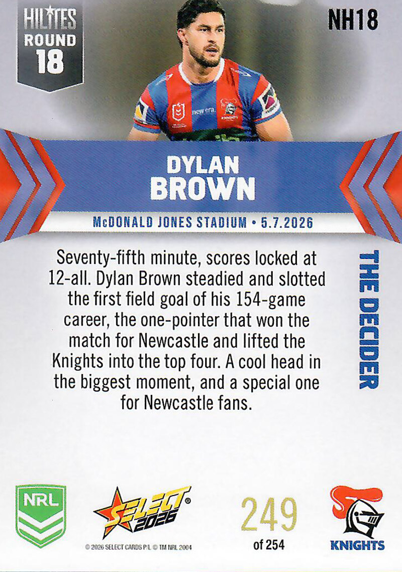 Dylan Brown back
