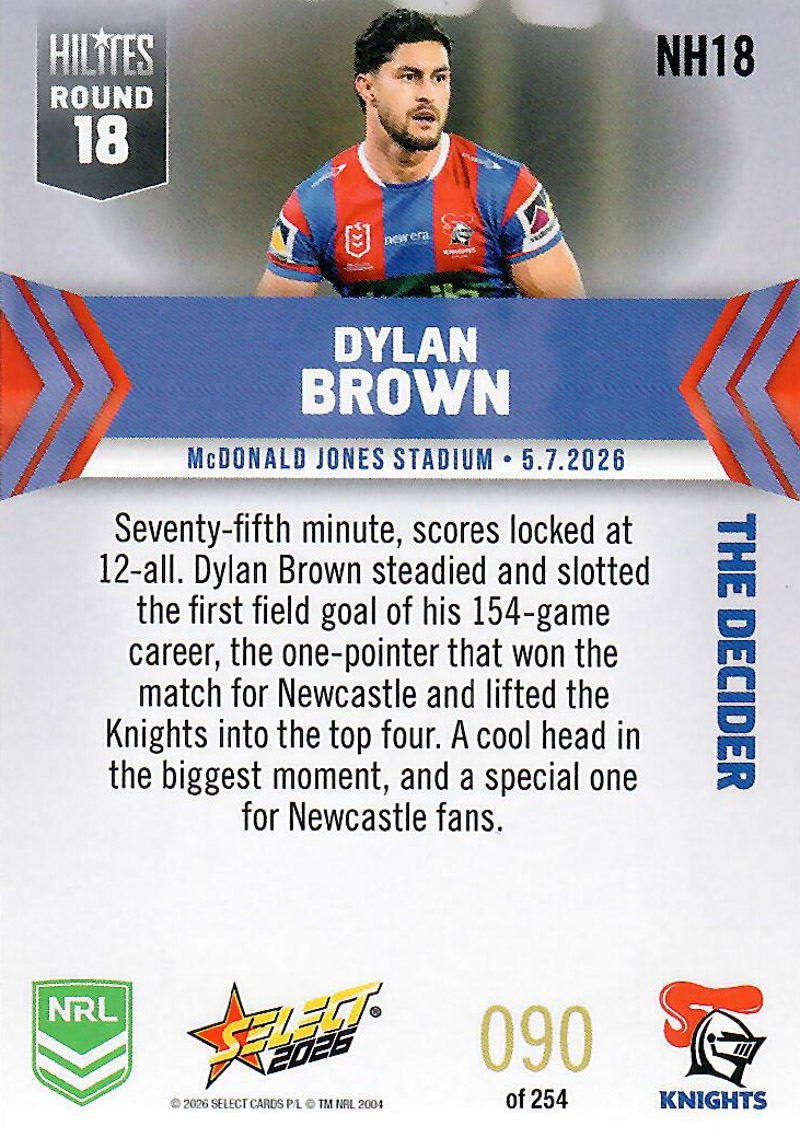 Dylan Brown back