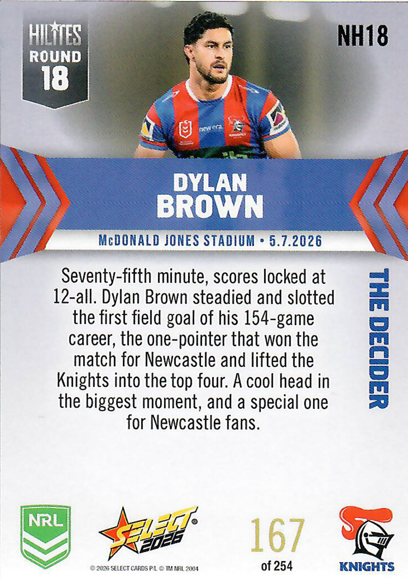 Dylan Brown back
