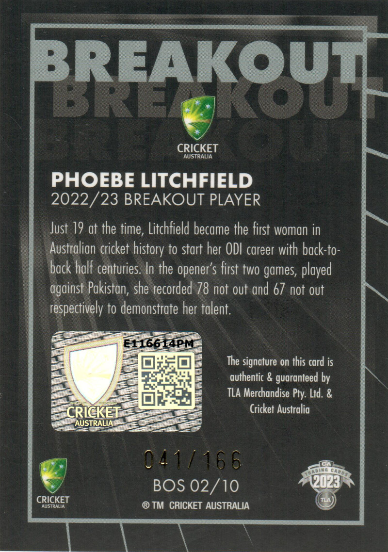 Phoebe Litchfield back