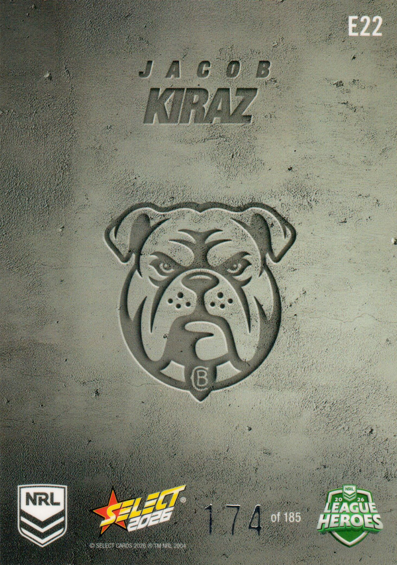 Jacob Kiraz back
