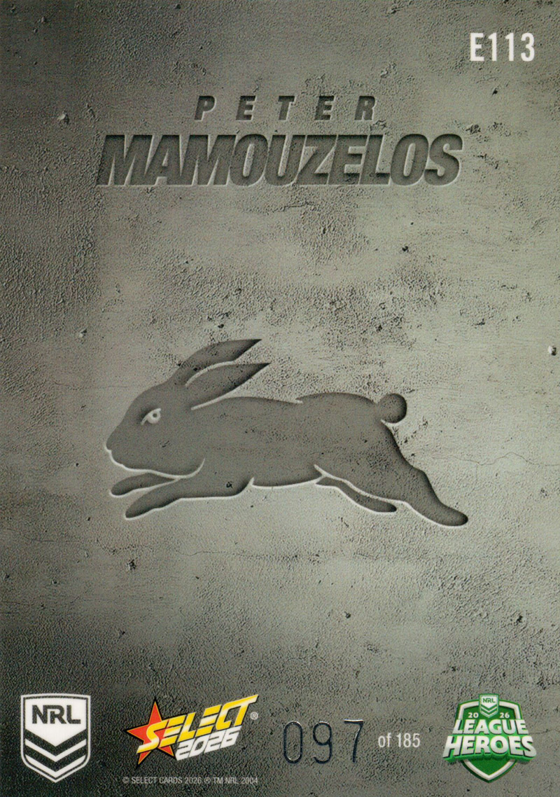 Peter Mamouzelos back