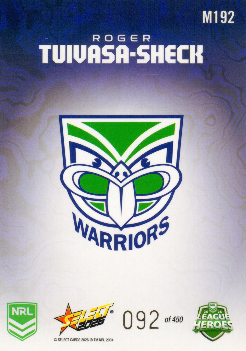 Roger Tuivasa-Sheck back