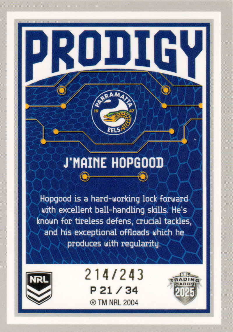J'maine Hopgood back