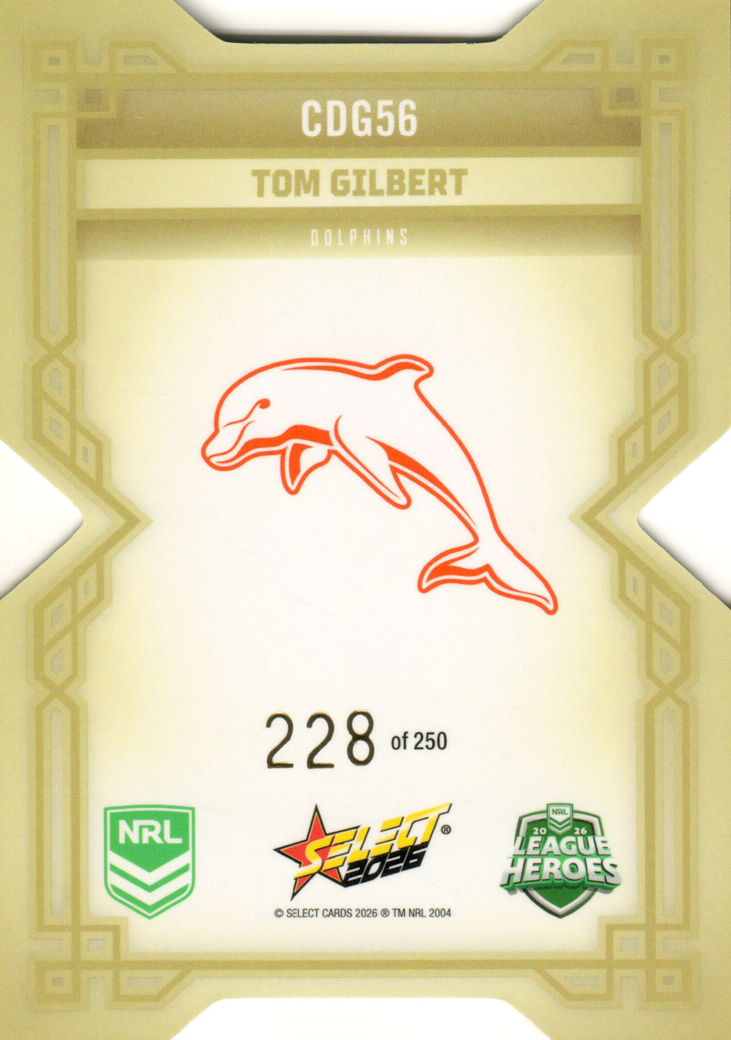 Tom Gilbert back