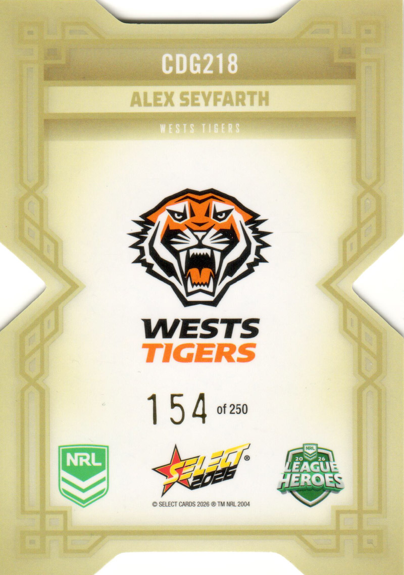 Alex Seyfarth back