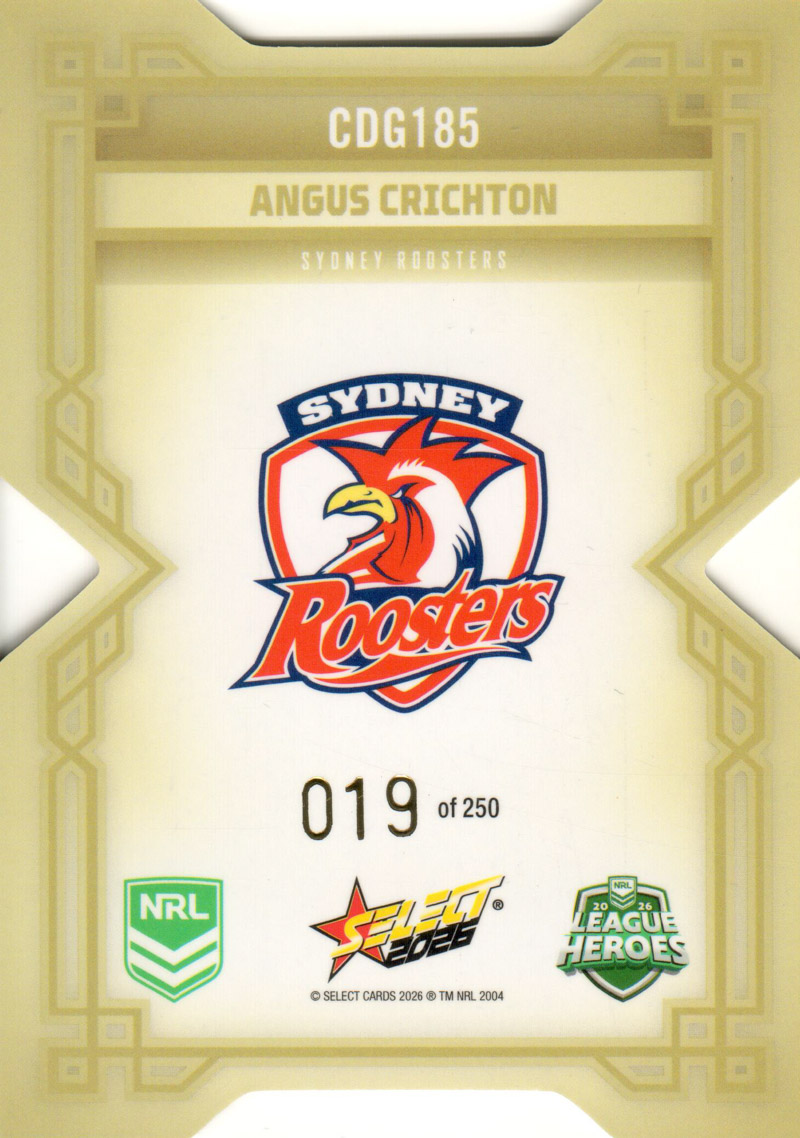 Angus Crichton back