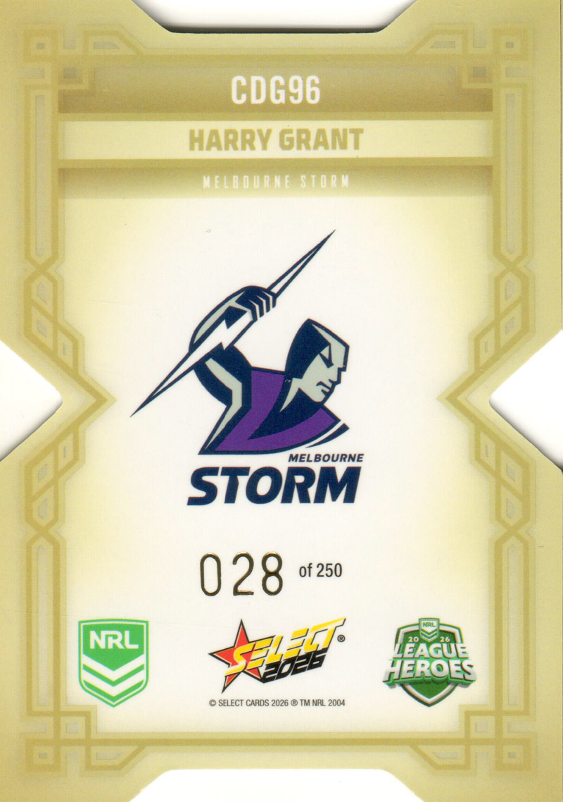 Harry Grant back