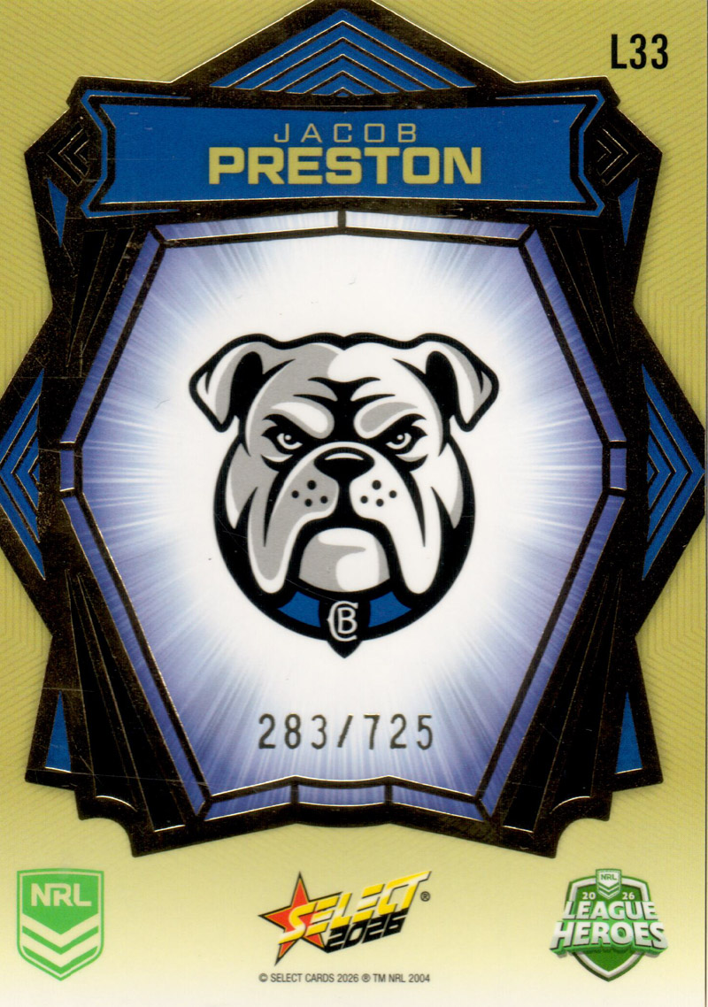 Jacob Preston back