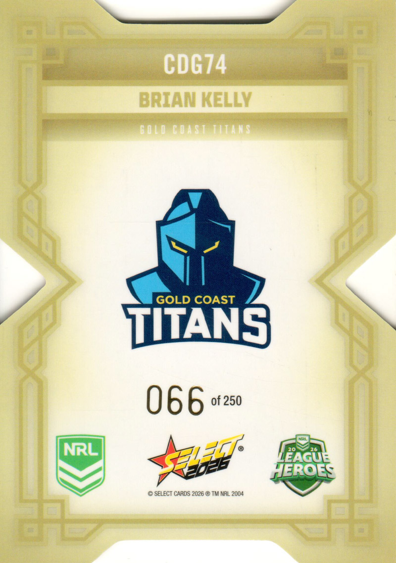 Brian Kelly back
