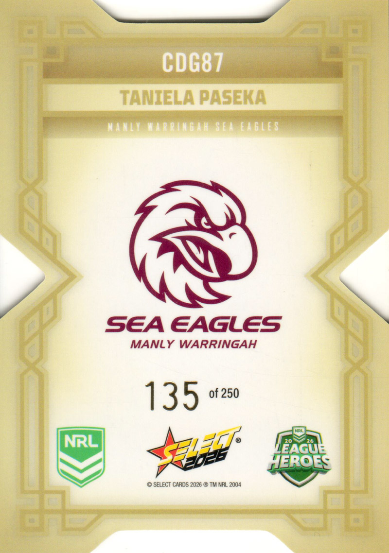 Taniela Paseka back